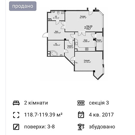 Первая сдача! Жк Фаворит De-Lux, центр , ул. Сумская 130Г Kharkiv - photo 2