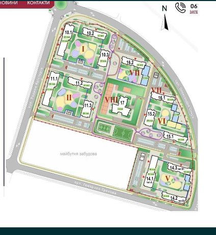 ЖК Варшавський-2 . Продам 1 кім.  ЄВРОДВУШКА вул.Генерала Грекова 4 Киев - изображение 1