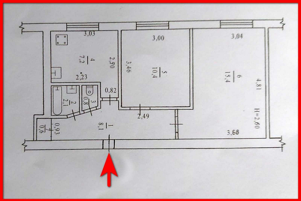 Продається 2 кімнатна квартира на 7 Фонтана Одесса - изображение 7
