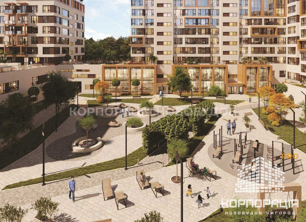 Продаж 1-км квартири у новобудові біля парку та поруч з Центром міста Ужгород - зображення 7