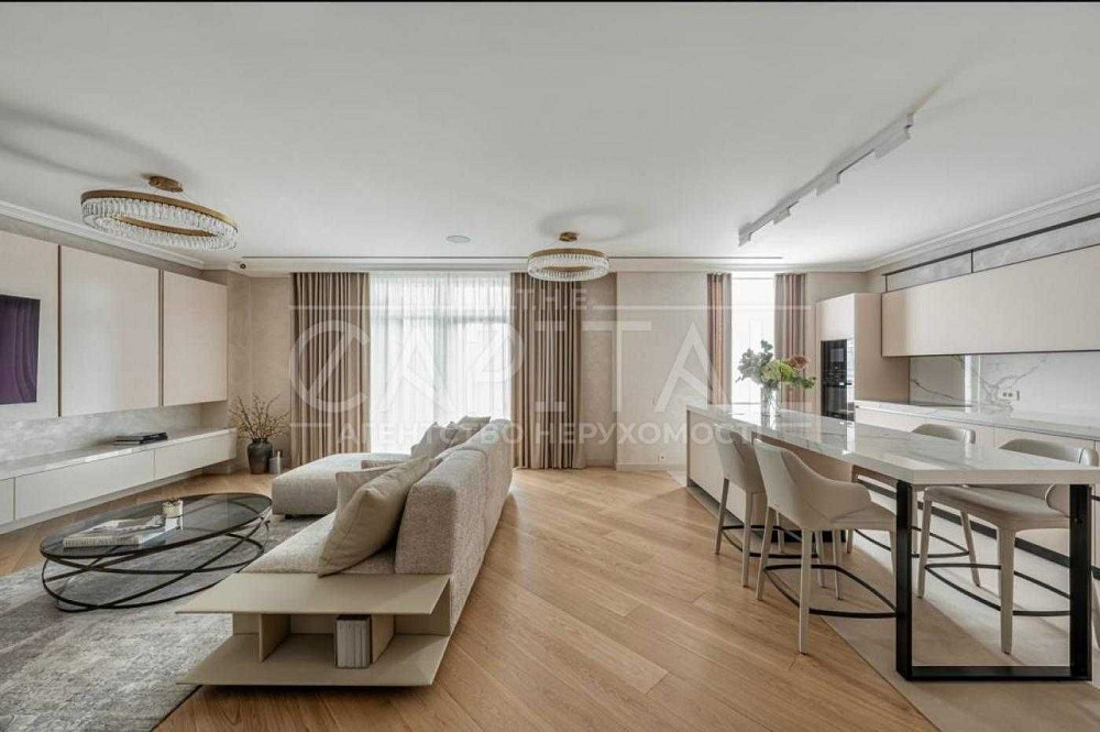 Эксклюзивная квартира ЖК Да Винчи 144м2 9 этаж Олеся Гончара 35 Центр Киев - изображение 1