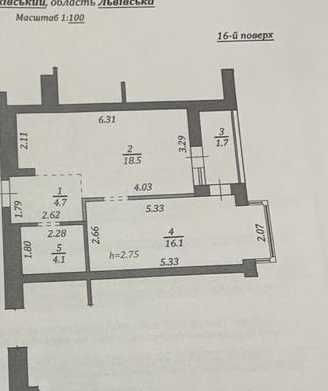 Продаж квартири в  ЖК "Avalon Up», проспект Червоної Калини. Львів - зображення 3