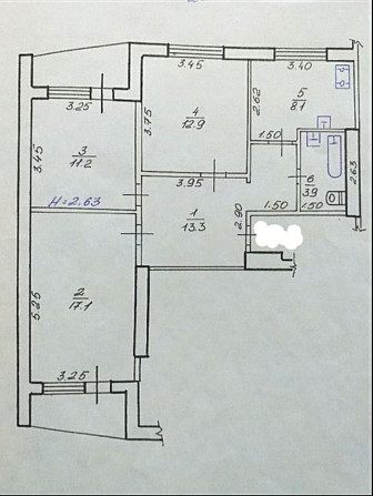 Продам Свою 3 комнатную квартиру 16/8 газ, 625 м.р Собственник! Кулиничі - зображення 6