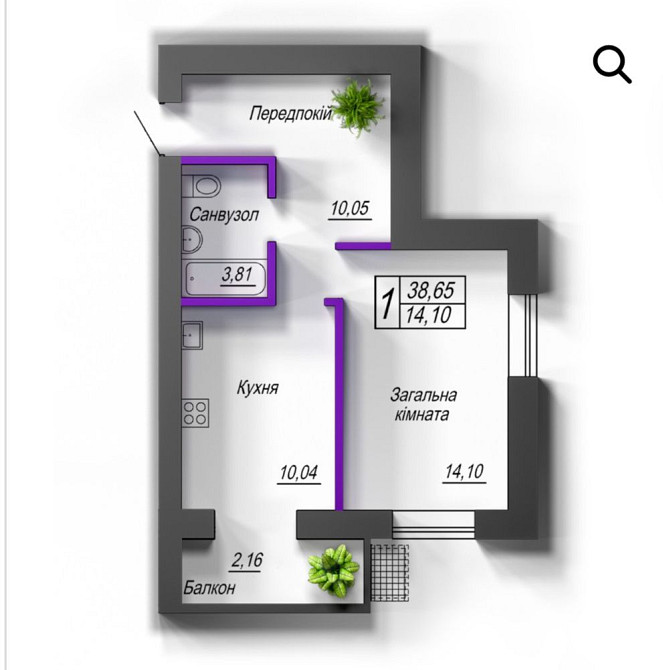 Квартира, яка принесе прибуток Житомир - зображення 2