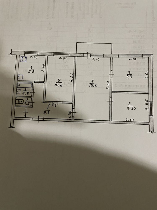 Оренда 4- кім сучасна з АО, 1/5 провВокзальний на довготривалий термін Житомир - изображение 2