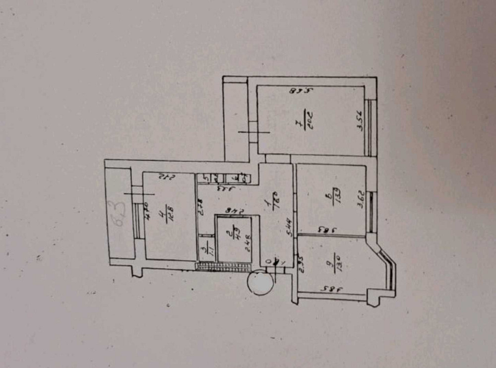 Квартира в малоэтажном доме с двухконтурным котлом. Ремонт, мебель. Одесса - изображение 6