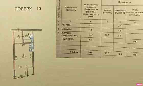 Без комісії. Продам 1-кімнтану (Смарт). ЖК Медовий. Кадетський Гай 10 Київ