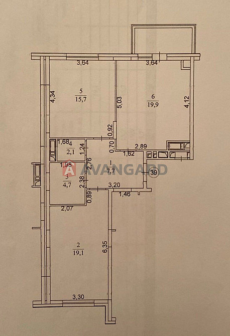 Продаж 2кімнатної квартири в ЖК «Озерний Гай» Гатне - зображення 2