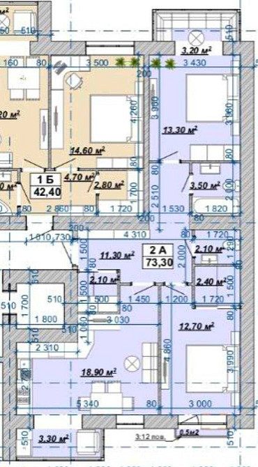 Продається велика 2-х кімнатна квартира кухня-студія в ЖК Княгинин. Ивано-Франковск - изображение 2