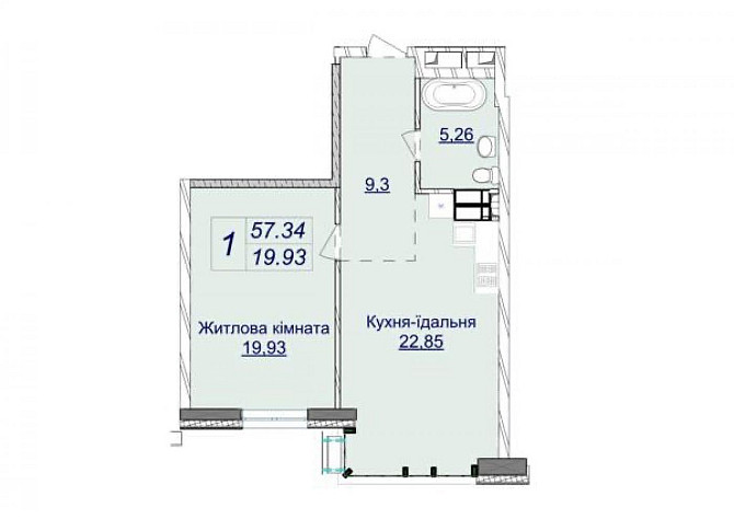 Продажа 1к квартиры ЖК Новопечерские Липки (Драгомирова, Печерск) Киев - изображение 2