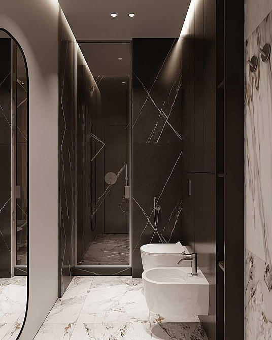 Оренда 2к квартира 90 м2 в ЖК "Новопечерські Липки", Драгомирова, 15б Киев - изображение 4