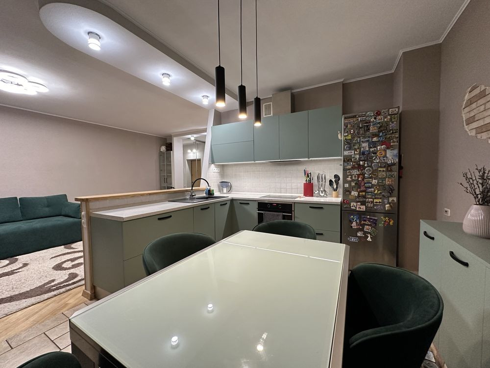 Оренда 2к, м. Лівобережна, 82м2, ремонт Киев - изображение 6