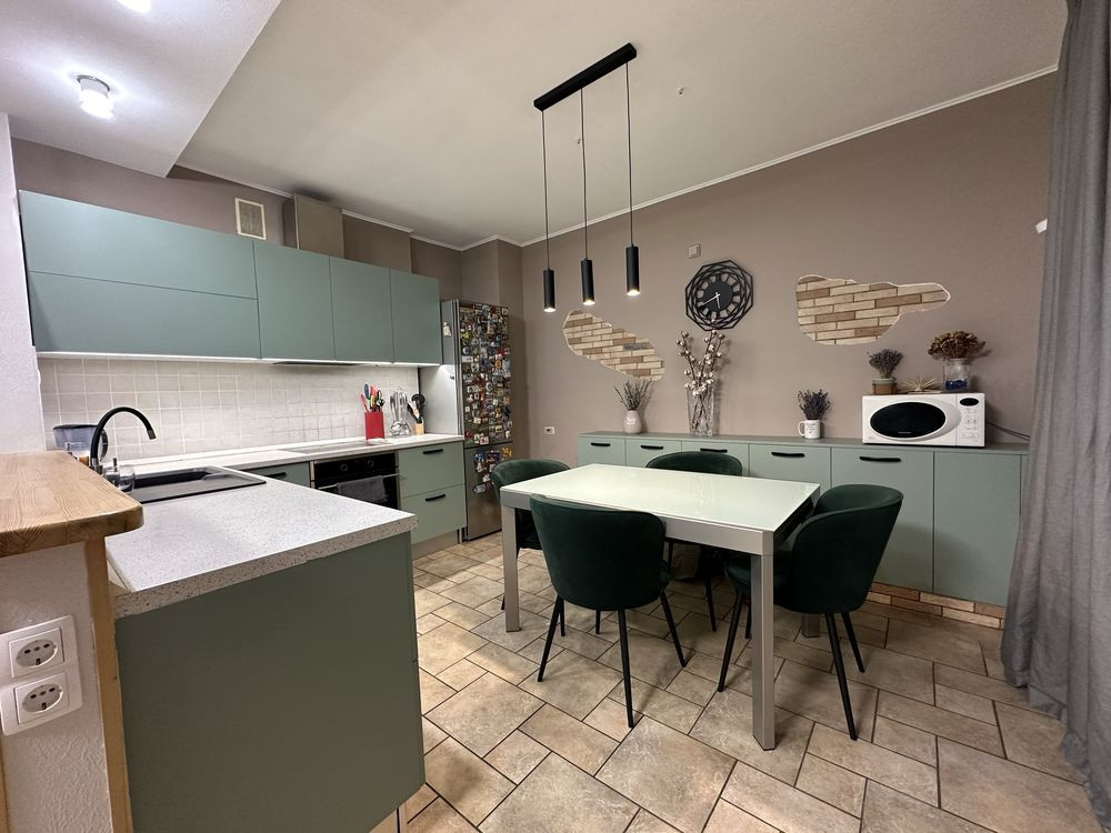 Оренда 2к, м. Лівобережна, 82м2, ремонт Киев - изображение 8