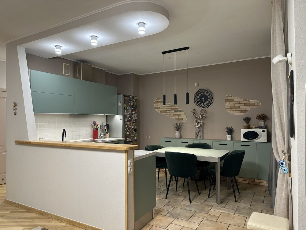 Оренда 2к, м. Лівобережна, 82м2, ремонт Киев - изображение 1