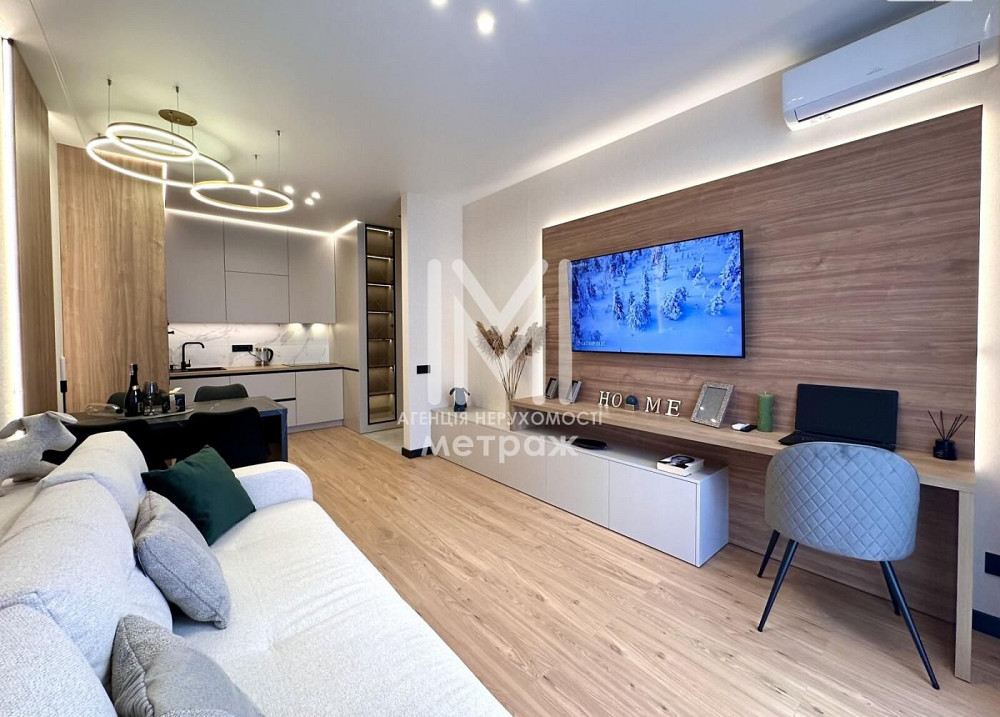 Дизайнерський ремонт! Затишна 1-к. квартира ЖК Нова Англія Брайтон Киев - изображение 6