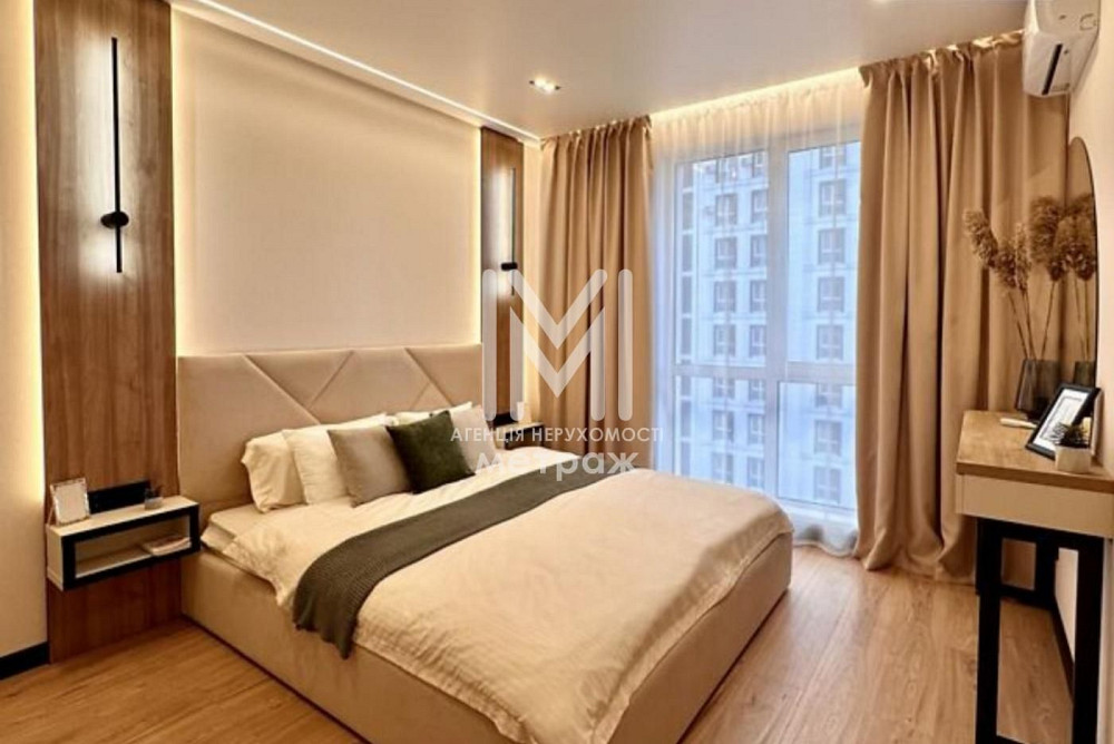 Дизайнерський ремонт! Затишна 1-к. квартира ЖК Нова Англія Брайтон Киев - изображение 2