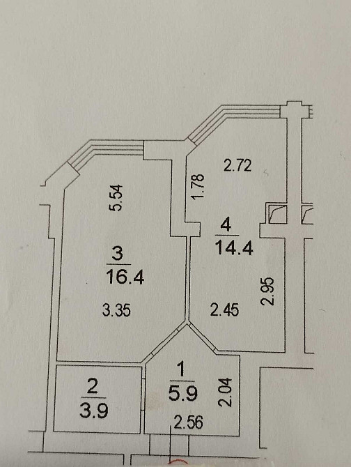 Продам квартиру 41 кв м ЖК Софія Клубний в будинку є ТУ вода/електрика Софіївська Борщагівка - зображення 3