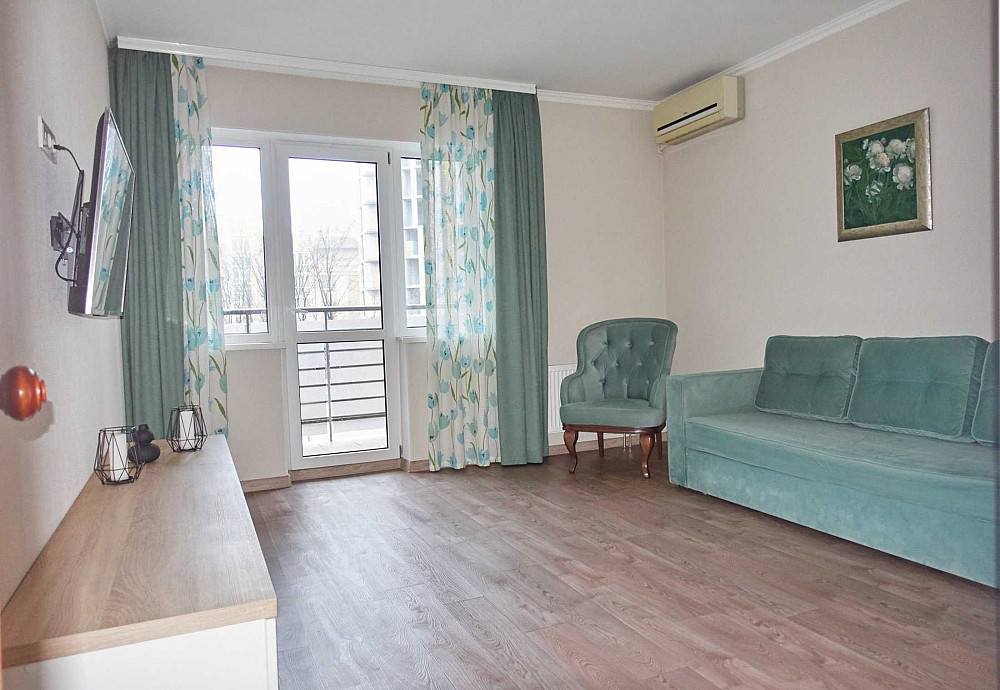 1ком. ул. Метрологическая.  ЖК "Кришталеві джерела". Феофания Киев - изображение 2