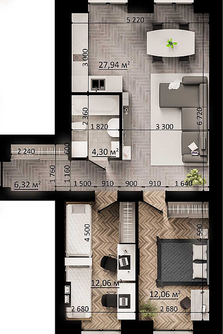 Квартира у охороняємому містечку| Центр Бучі | Розтермінування 2 роки! Буча - зображення 3