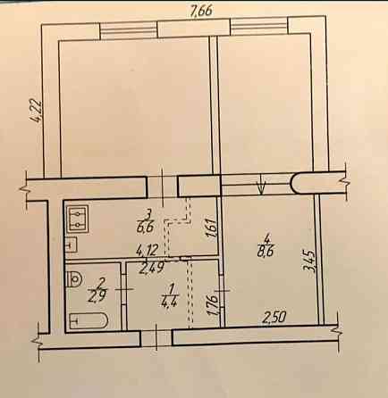 Продам 2-кімнатну квартиру на Бандери Rivne