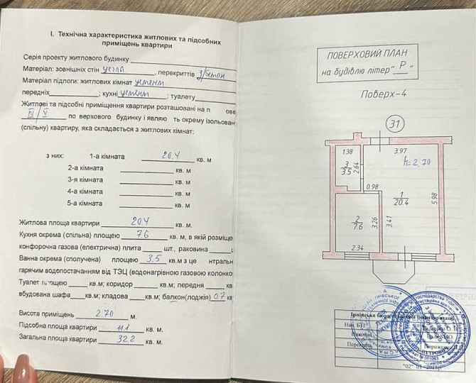 Продаж 1 к. квартири з ремонтом. Ірпінь. Газ/опалення. Ирпень - изображение 8