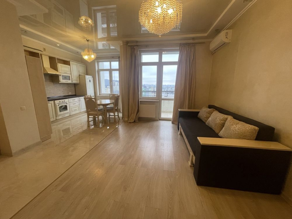 Оренда великої 1 кімнатної квартири на Чорновола в новобудові Львів - зображення 3