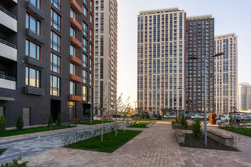 БЕЗ% Продаж двокімнатної квартири 72m2 в ЖК Seven, після будівельників Киев - изображение 1