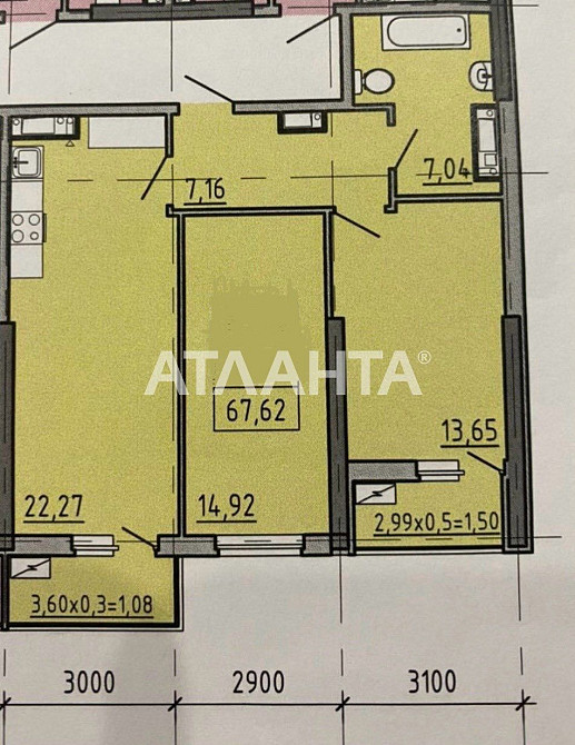 АРКАДИЯ / ЖК Эллада 2 - комн вид на МОРЕ 2 Балкона  дом Сдан Одеса - зображення 2