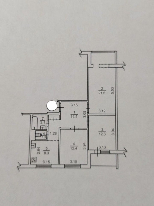 Продаеться 3 к квартира без комиссии Киев - изображение 6