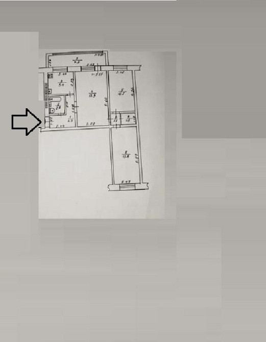 Продам 3-х ком.квартиру на Черемушках возле парка Горького (057-828) Одеса - зображення 2