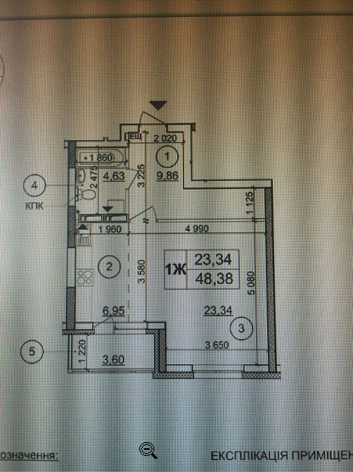 Продаж однокімнатноі квартири в новобудові Киев - изображение 5