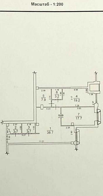 ‼️Башня Чкалов! Ниже рынка! Ремонт! 2 спальни+гостиная! Центр! СHKALOV Одеса - зображення 5