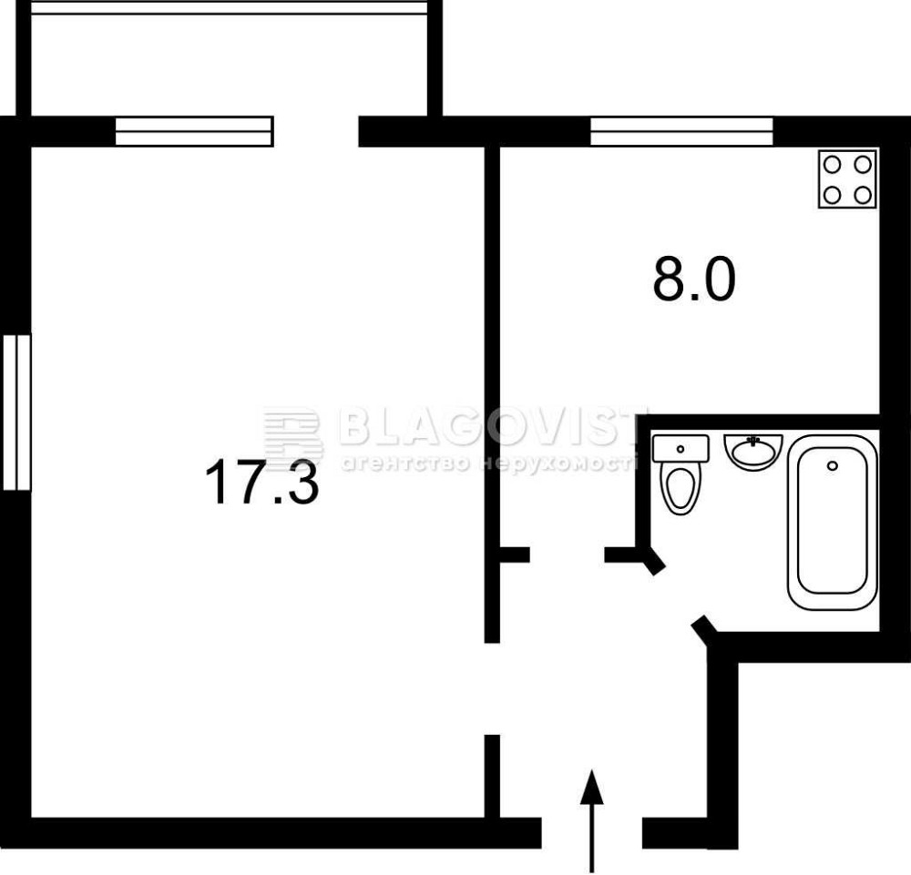 Тепла Світла квартира Гарний район Киев - изображение 2