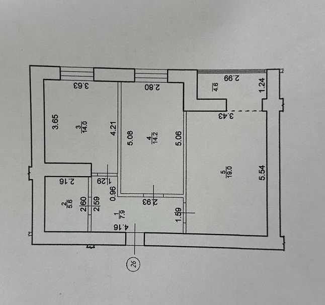 Продаж ЗДАНОЇ двокімнатної квартири Ивано-Франковск - изображение 3