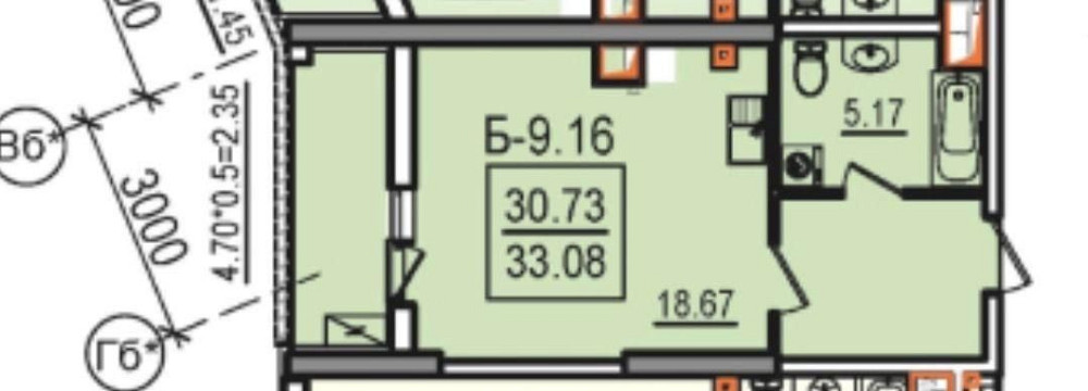 ВИД НА МОРЕ Терраса  ЖК Посейдон! 1 комн! Гефест Одеса - зображення 4