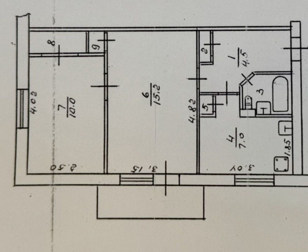 Продам 2-комнатную квартиру в самом лучшем районе Черёмушки Кам`янське (Запорізька обл.) - зображення 1