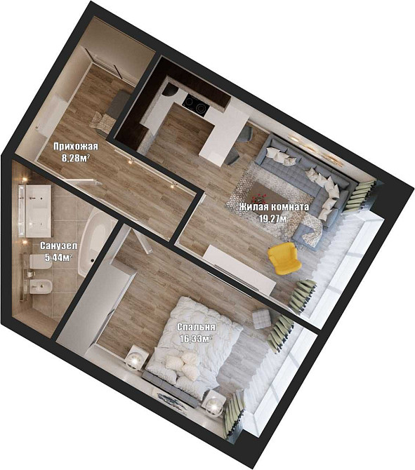 Продам 1 к квартира ЖК Bartolomeo Дніпро - зображення 2