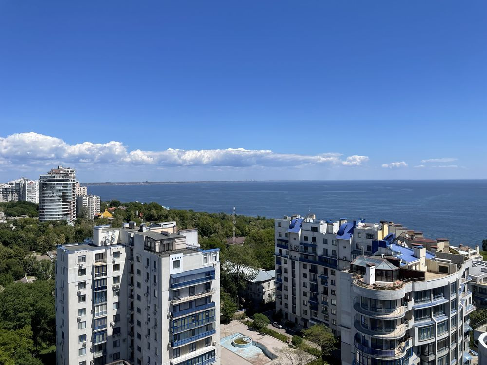 ТЕРРАСА 88м2‼️Музкомедия‼️4к квартира вид моря Одеса - зображення 3