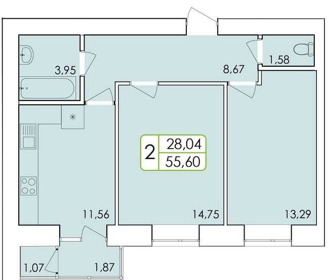 СУПЕР ПРОПОЗИЦІЯ , виставка 2к, Супер крутий жк,середній поверх, АКЦІЯ Хмельницкий - изображение 2