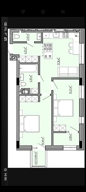 Family house, 2-кімнатна Львів - зображення 1