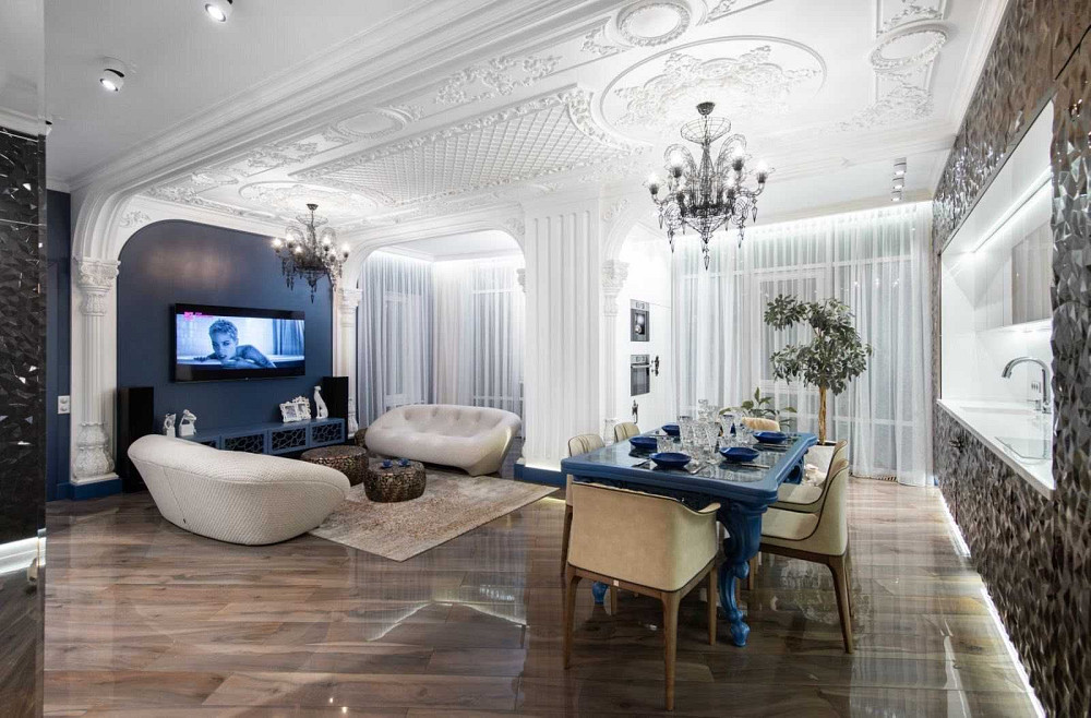 Без% Трикімнатна квартира 115m2 PREMIUM - класу ЖК Бульвар фонтанів Київ - зображення 3