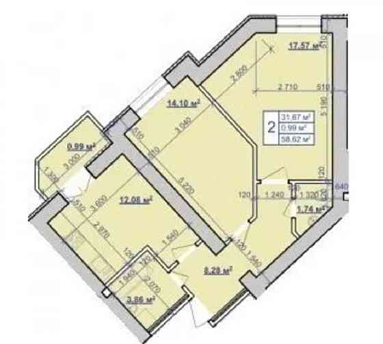 Продаж двокімнатної квартири Ивано-Франковск