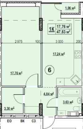 Ваша квартира біля парку та метро від забудовника. Киев