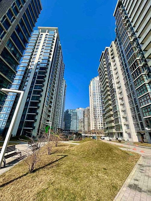 Видовой пентхаус с террасой Драгомирова 17б Новопечерские липки Київ - зображення 4