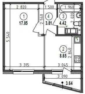 1 кімнатна квартира ЖК Welcome Home (власник) Коцюбинське - зображення 2
