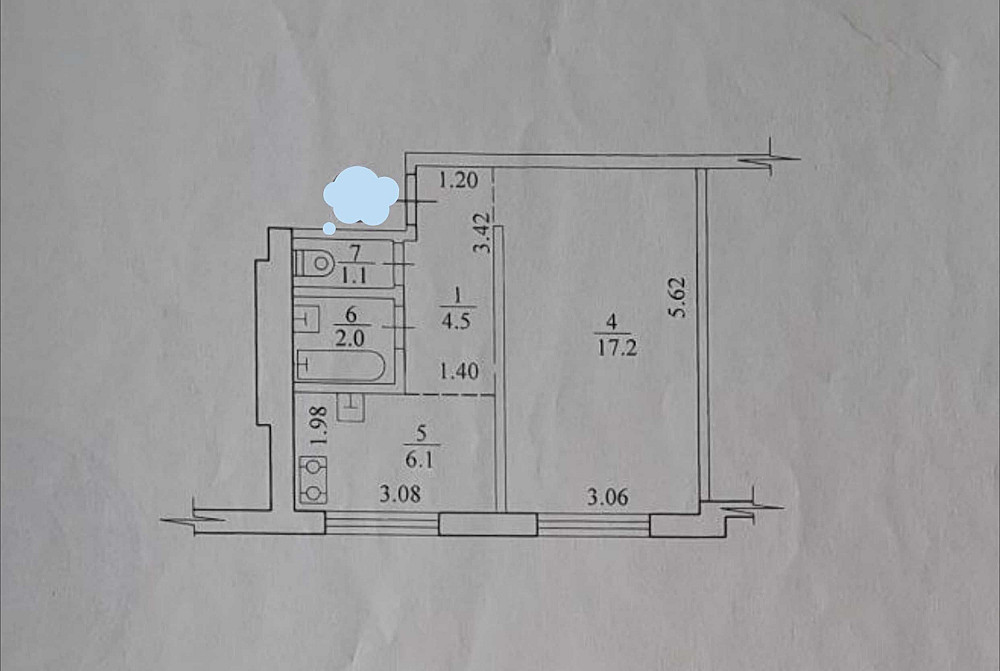 Продам 1 комнатную квартиру 31 м2, пр. Людвига Свободы, Алексеевка. VI Харьков - изображение 1