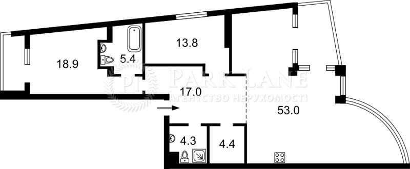 Продам квартиру(125м2)з авторським  ремонтом та видом на Дніпро Київ - зображення 2