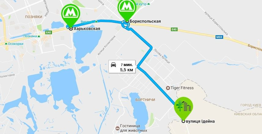 м. Бориспольская 5км, 2х комнатная в ЖК Идея Гнідин - зображення 3