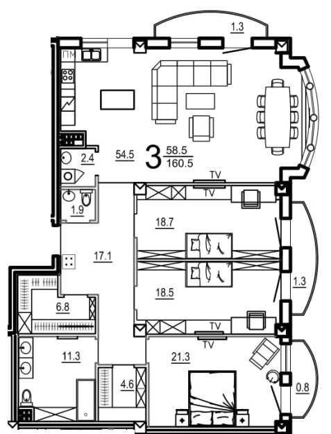 Дом премиум класса аналогов которому нет. Одесса . Французский бульвар Одесса - изображение 2