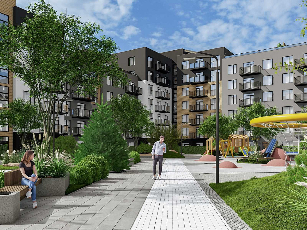 Крута двокімнатна квартира + тераса в ЖК Містечко Південне(8) Ивано-Франковск - изображение 5